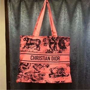 Dior Pink Tote Bag
